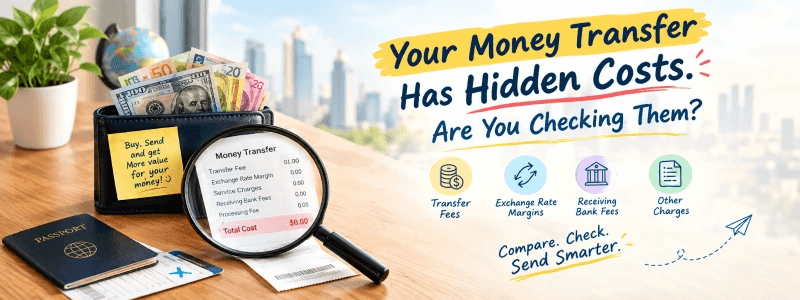 Compare the true cost of international money transfers - Lotus Remit